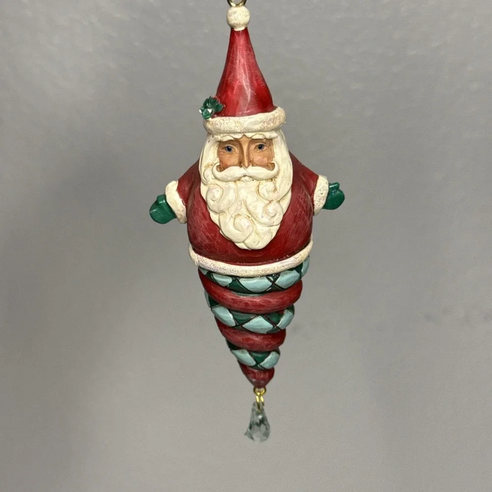 2015 Jim Shore Winter Wonderland Santa Icicle Ornament 4047666